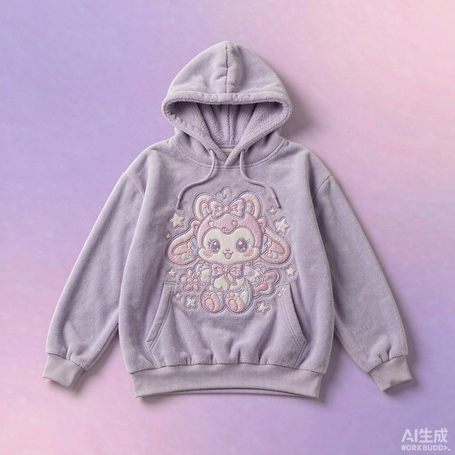 星海·刺绣连帽卫衣